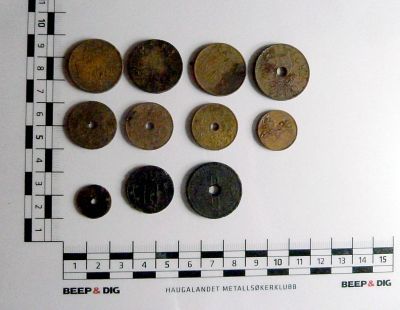 Diverse mynt
Finner: Geir Magnerud
