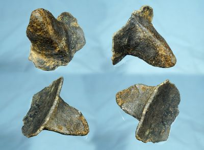 Grytefot i bronse
Gryte- eller karfot i bronse. Funnet pÃ¥ Bokn av Anders Eiken..
